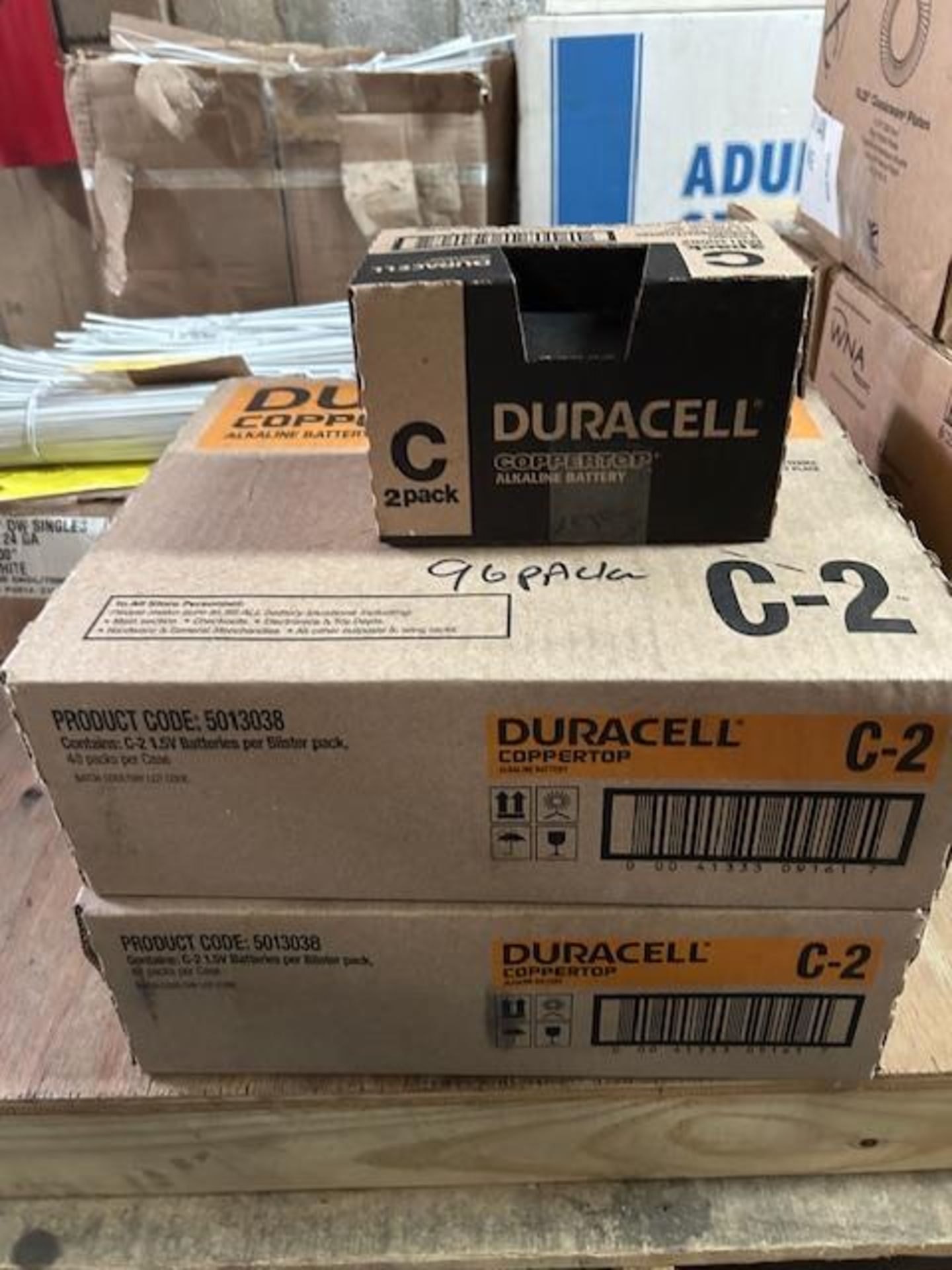 (96) Packs - Duracell 2-Pack C Batteries MN1400B2 (Expires 2032) - Image 2 of 2