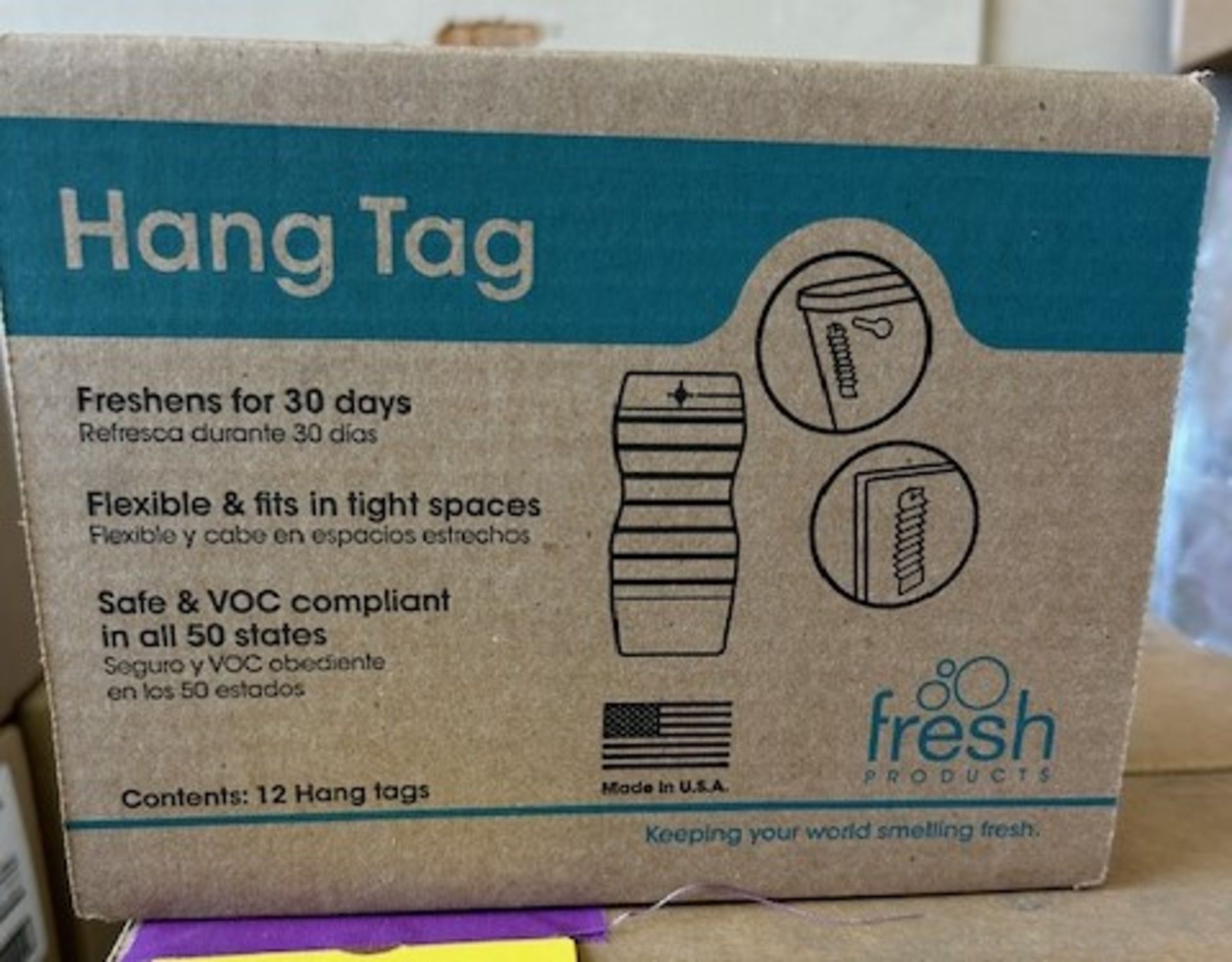 (24) Boxes - Fresh Products Mango Hang Tags (Pack 12)