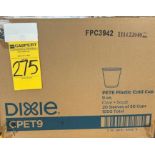 (5) Cases - CPET9 9 Oz. Pet Old Fashioned Plastic Cup (20/50 Count)