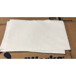 (40) Boxes - White 10-1/2 x 17 Quarter Fold Food Service Towels (Pack 300)