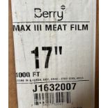 (8) Rolls - 17" Meat Film and Produce Film