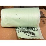 (45) Cases - Y4832YE 24 x 32 1 Mil 13 Gallon Green Garbage Liner (Pack 8 Rolls/25 per Roll)