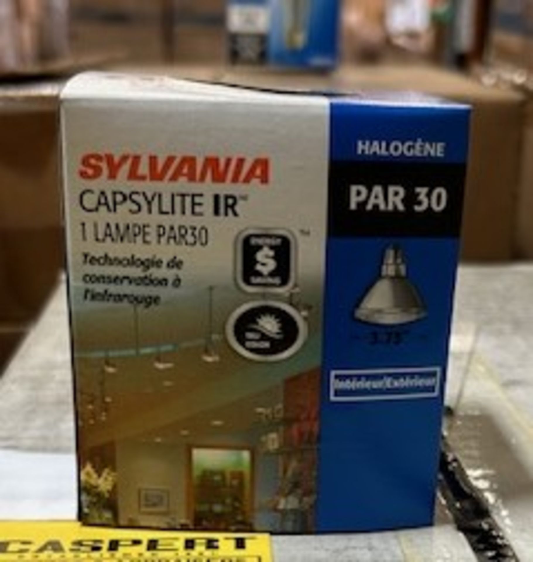 (45) Sylvania 50PAR30/CAPIR/NFL25 120V 50 Watt Par 30 Halogen Bulb