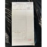 (2) Cases - NCCO T4997BK Two Part Guest Check (Pack 2000)
