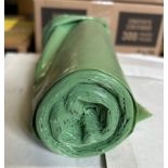 (13) Cases - 40 x 46 1.3 mil Green Garbage Liner (Pack 100)