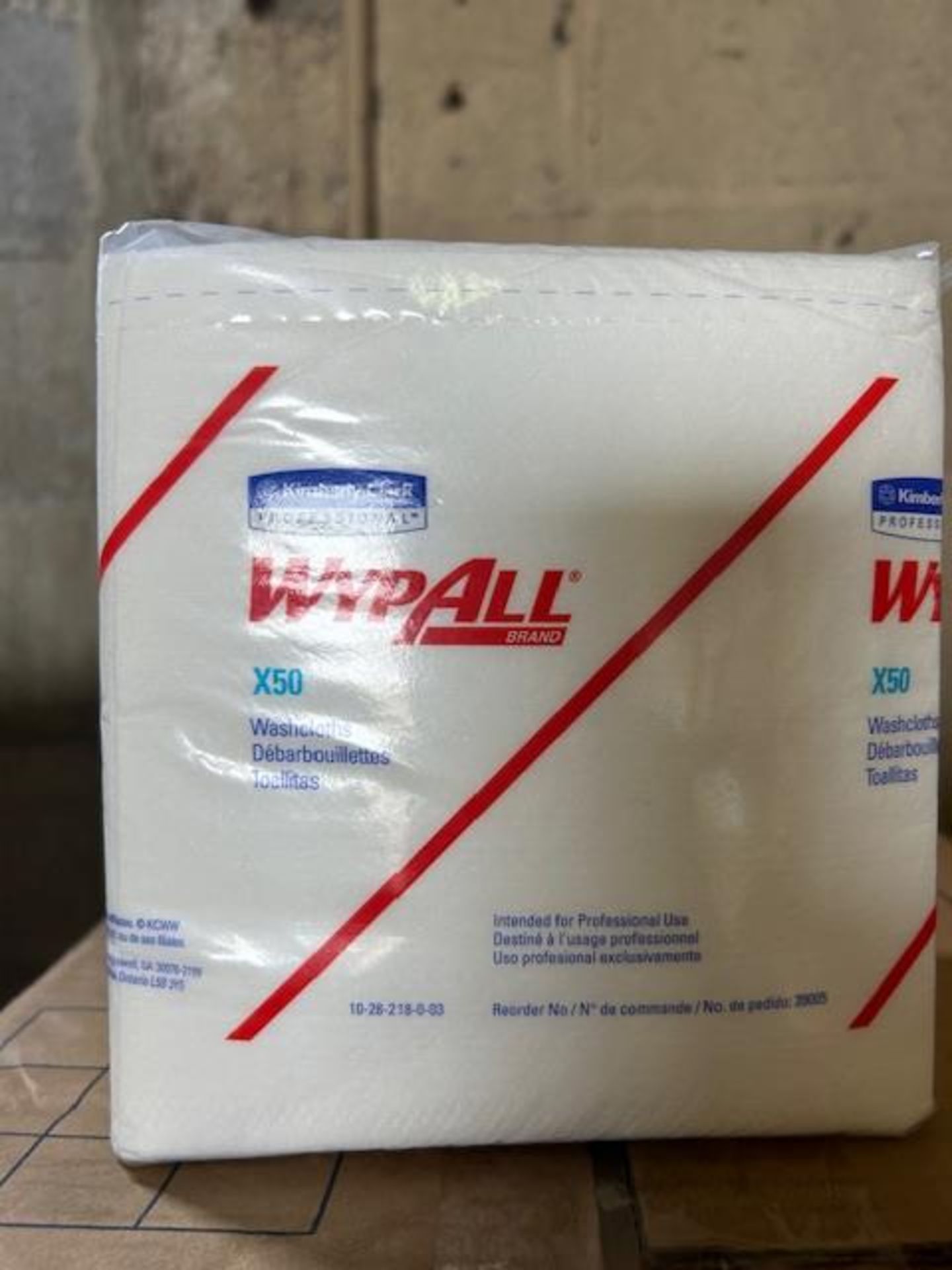 (2) Cases - Wypall X50 #39005 Washclothes (Pack 12/84 Count) - Image 2 of 2