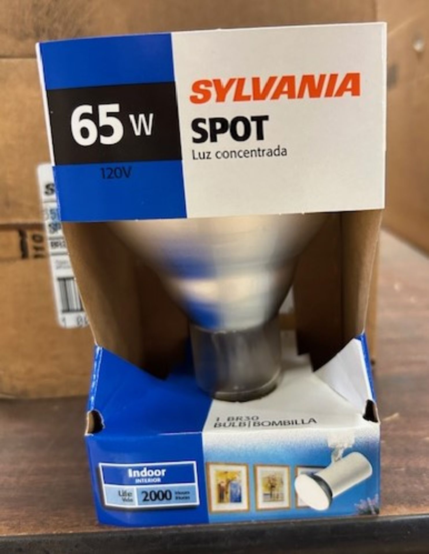 (42) Sylvania 65BR30/SP/RP 120V Spot Light