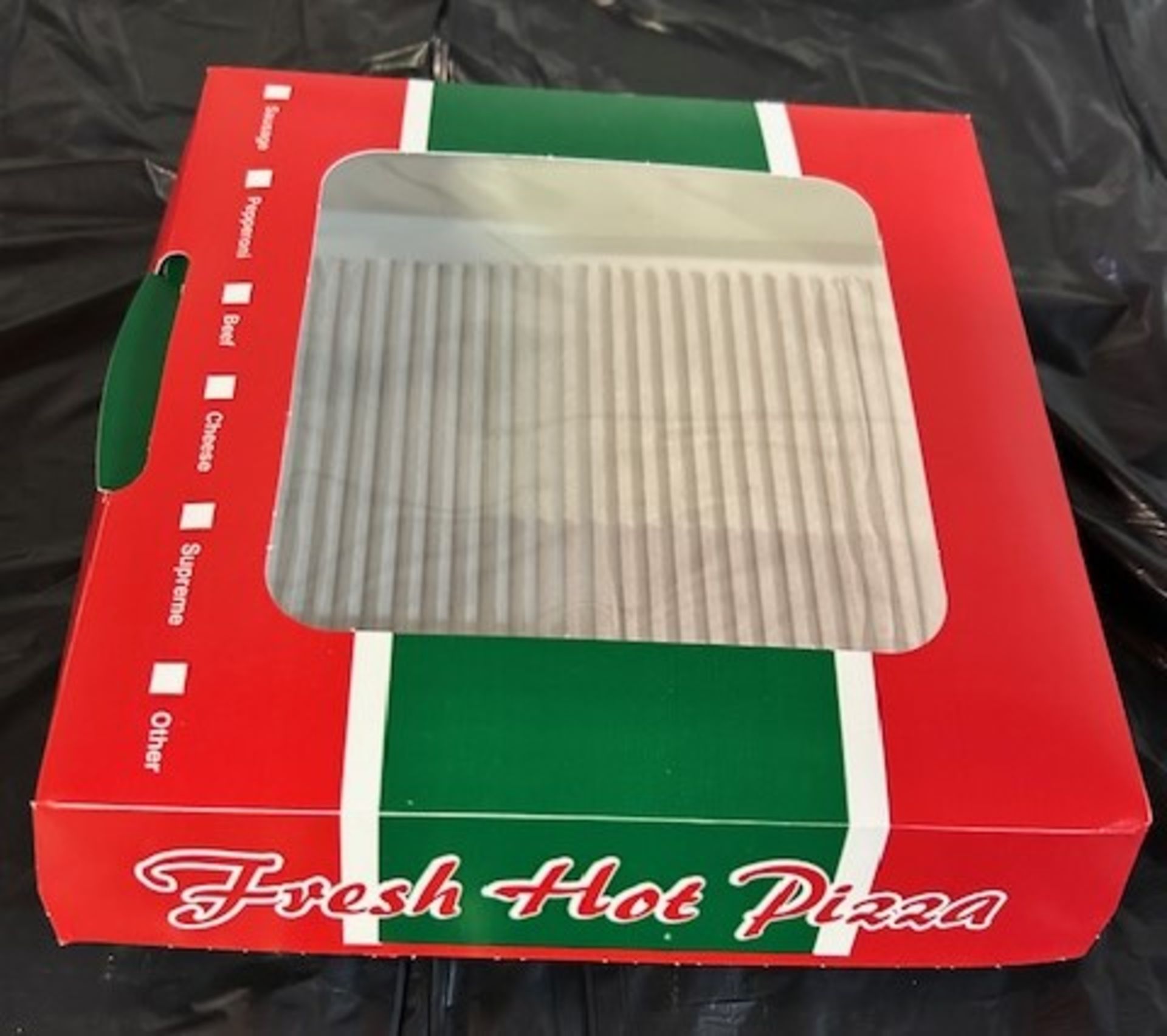 (2) Cases - 7" Pizza Clamshell with Pad (Pack 250)