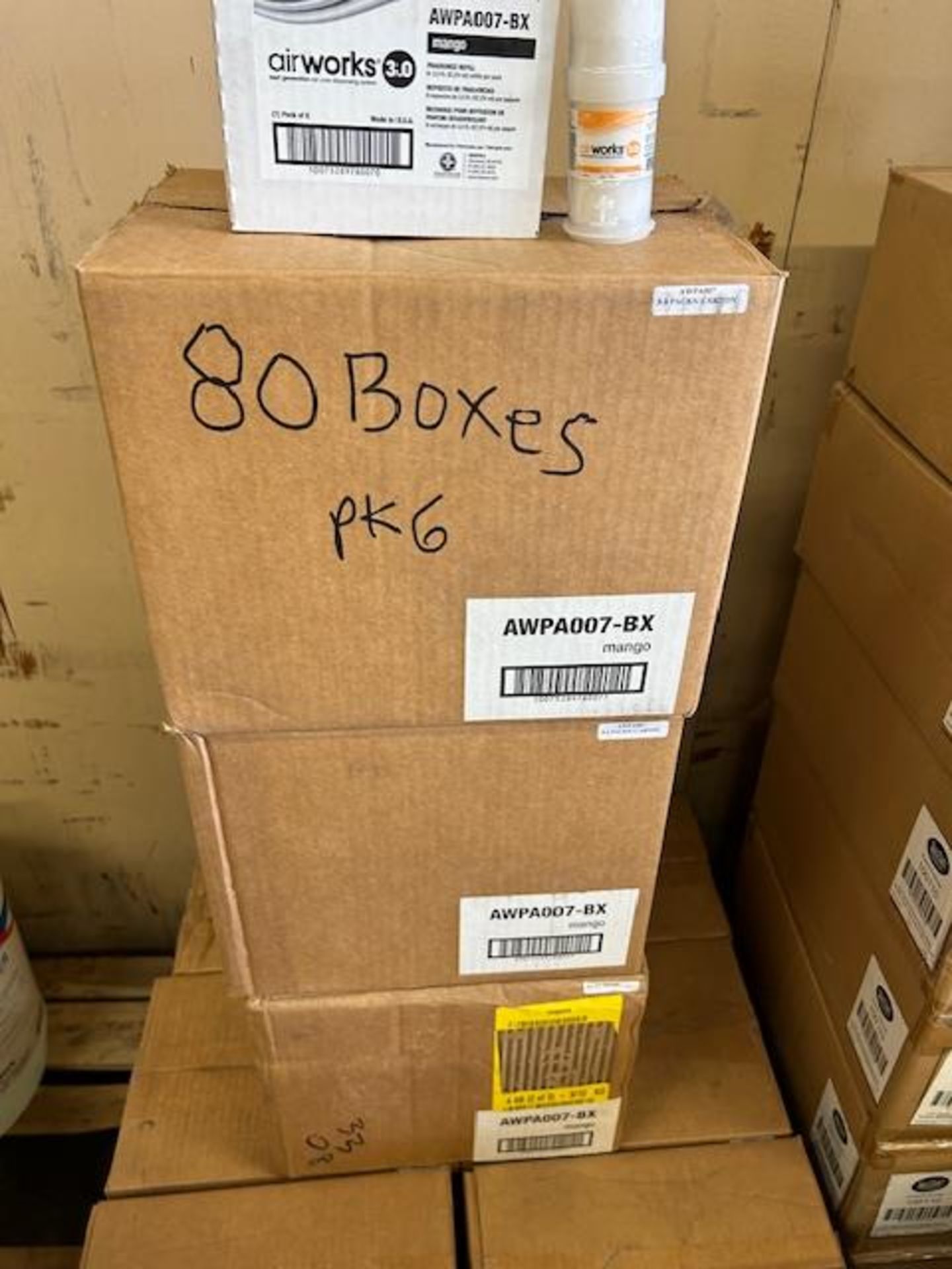 (80) Boxes - Hospeco AWPA007 Mango Fragrence Refill (Pack 6/74 mL) - Image 2 of 2