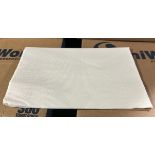 (27) Boxes - White 10-1/2 x 17 Quarter Fold Food Service Towels (Pack 300)