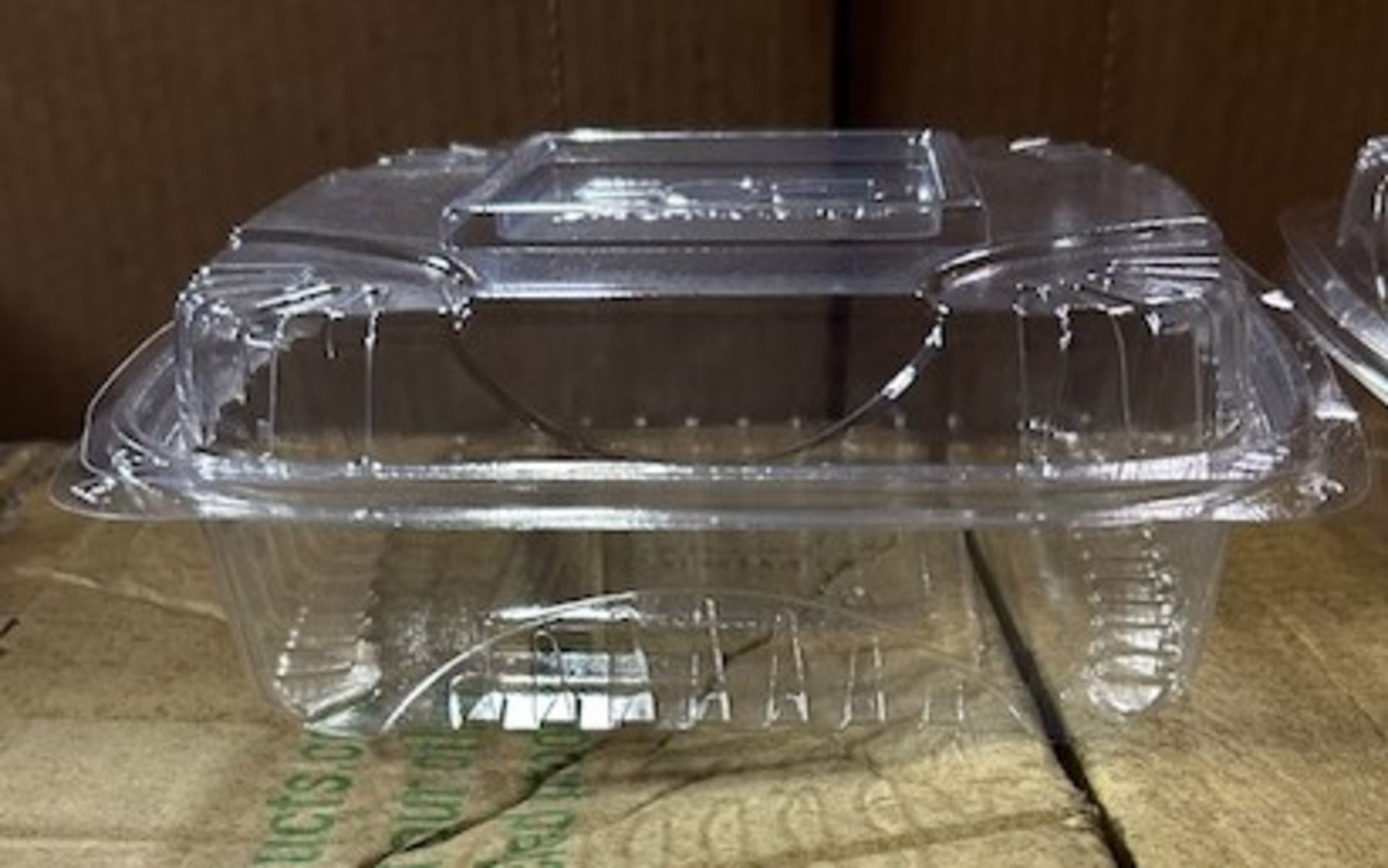 (6) Cases - EP-LC81 8 x 8 x 3 Clear Clamshell (Pack 160)