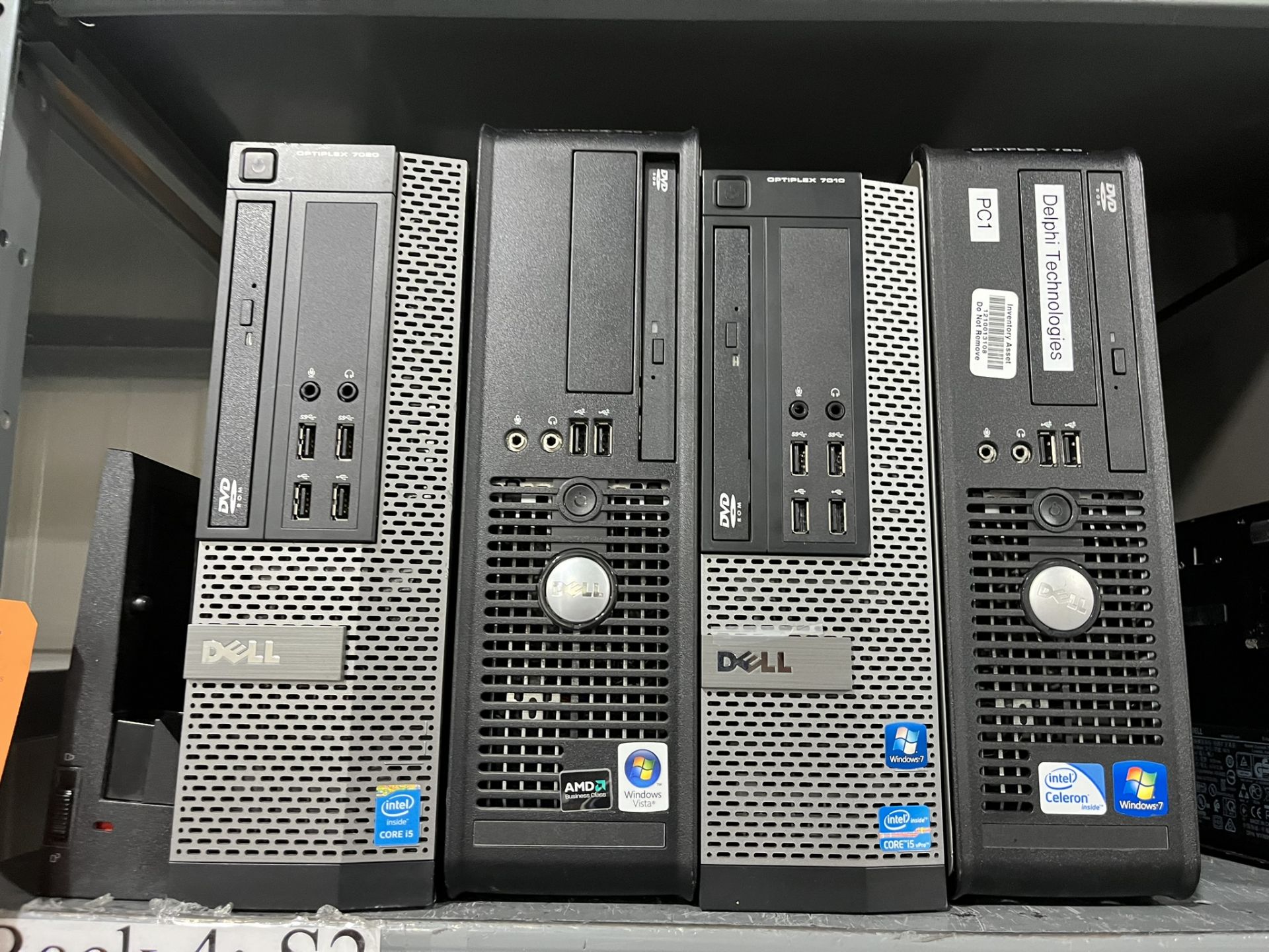 (4) DELL OPTIPLEX TOWER STATIONS (ZONES A&B1)