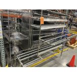 CONVEYOR RACK AND (2) CARTS (ZONE C)