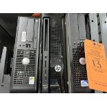 (2) DELL OPTIPLEX TOWER STATIONS; (1) HP TOWER STATION (ZONES A&B1)