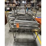 (3) CONVEYOR CARTS AND CONVEYOR RACK (ZONE C)