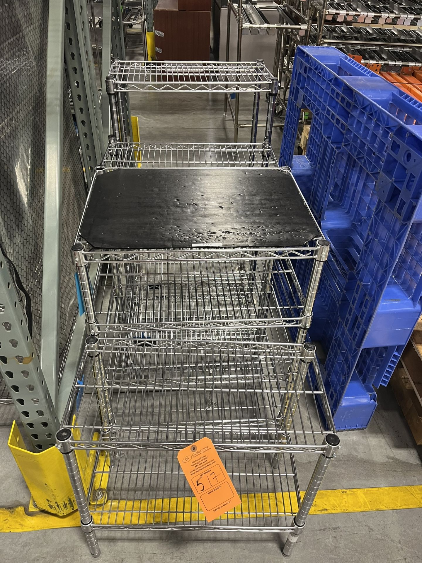 (4) WIRE RACKS (ZONE C)