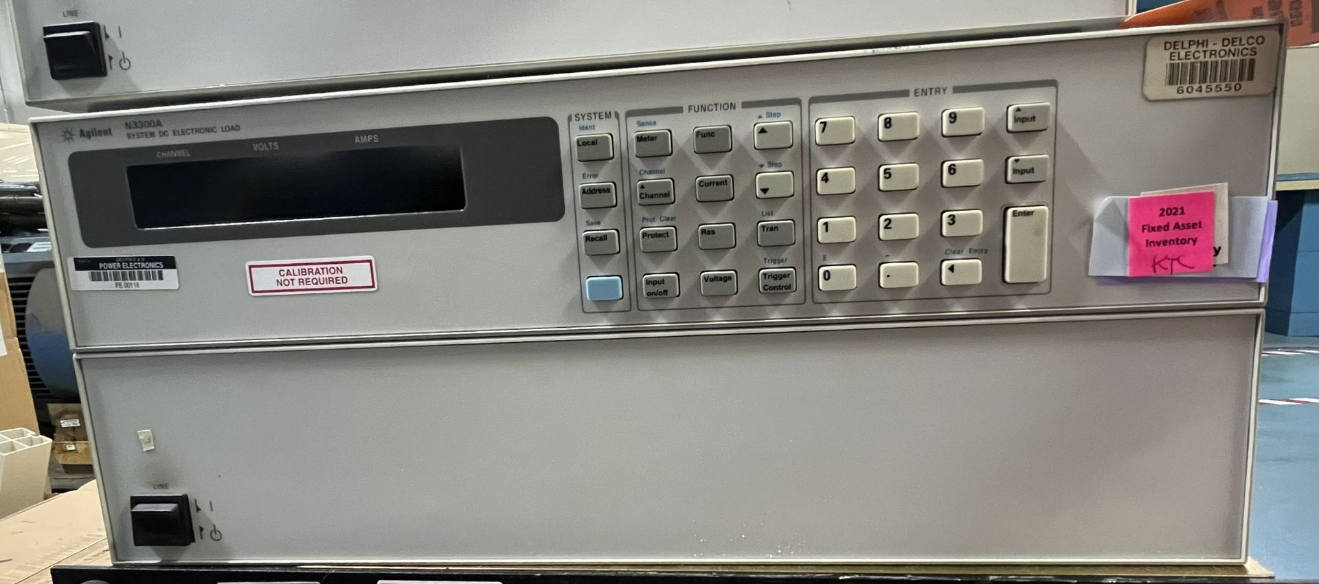 AGILENT N330A SYSTEM DC ELECTRONIC LOAD POWER SUPPLY (ZONES A&B1)