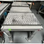 (3) BALL TRANSFER CONVEYORS: (2) 32" L X 17" W; (1) 34" L X 34" W (ZONES A&B1)