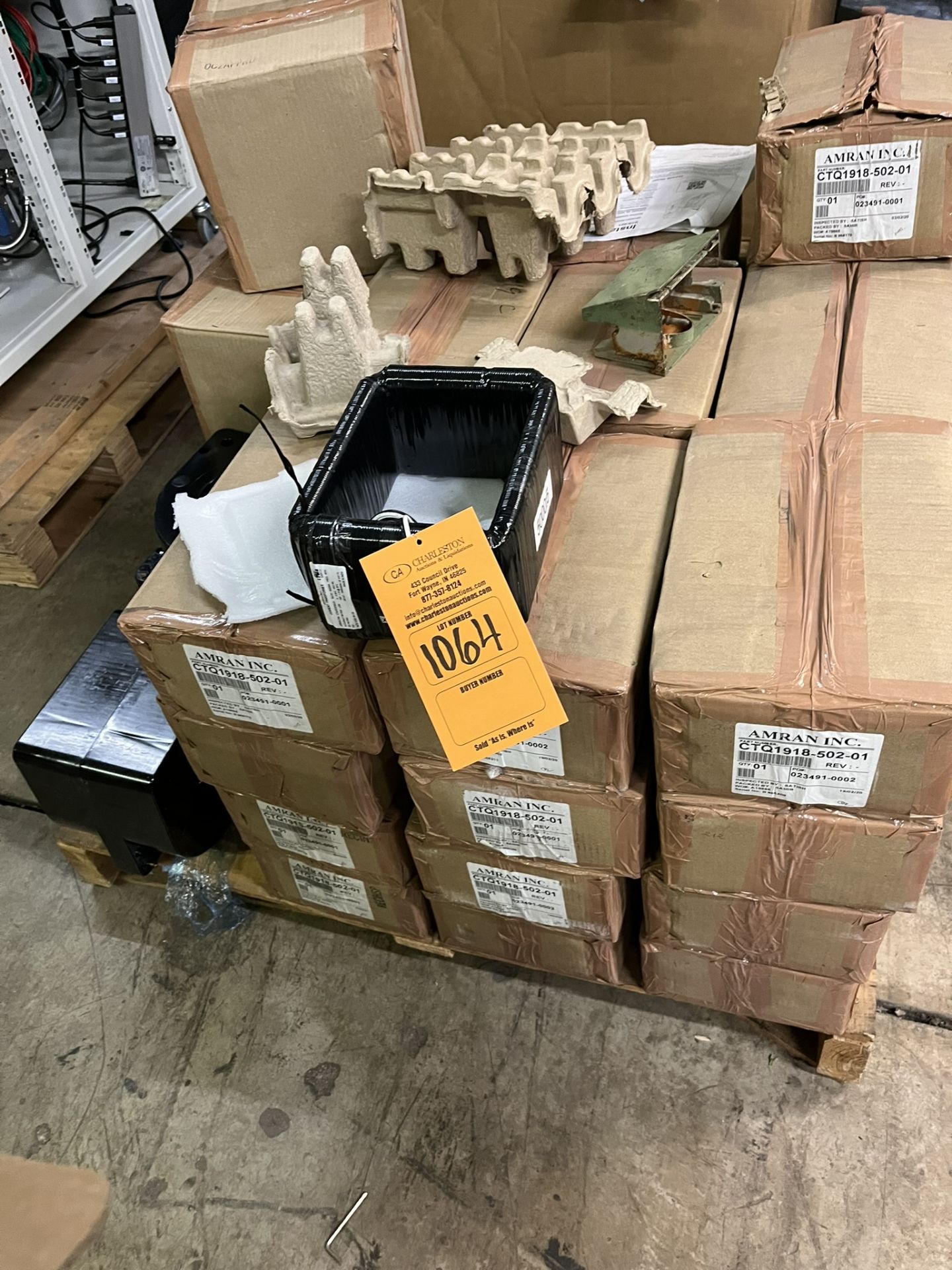 PALLET WITH VARIOUS AMRAN OUTDOOR CURRENT TRANSFORMERS