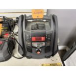 SCHUMACHER HEAVY DUTY 1200 AMP JUMP STARTER WITH 100 PSI COMPRESSOR MODEL # SJ1289