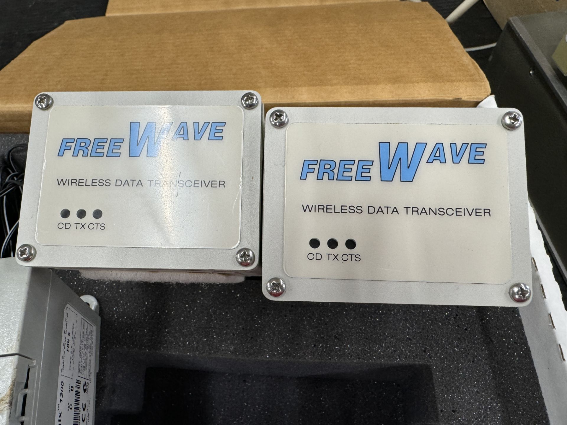 ALLEN-BRADLEY MICROLOGIX 1200 PROGRAMMABLE CONTROLLER AND (2) FREEWAVE WIRELESS DATA RECEIVERS - Image 3 of 3