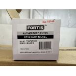 (20) FORTIS RUTHERFORD ENTRY US15 SATIN NICKEL
