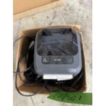 ZEBRA ZB450 LABEL PRINTER WITH VARIOUS ELECTRIC CORDS