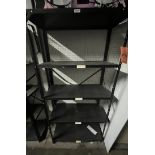 (2) STORAGE RACKS