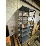 PALLET WITH (2) STEEL RACKS