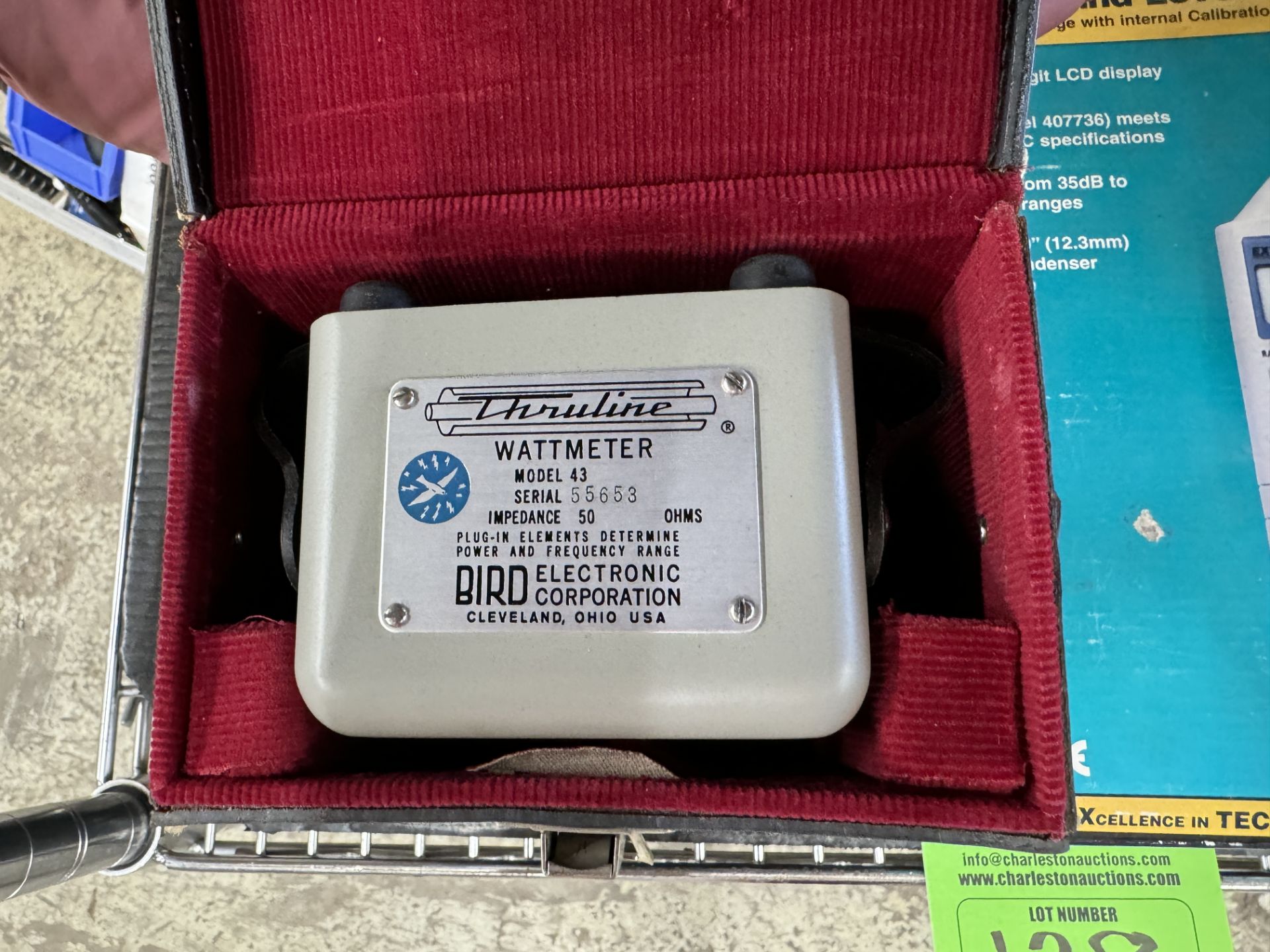 (2) SIMPSON METER MASTERS X-TECH DIGITAL SOUND LEVEL METER; THRULINE 43 WATT METER; MILWAUKEE - Image 2 of 3