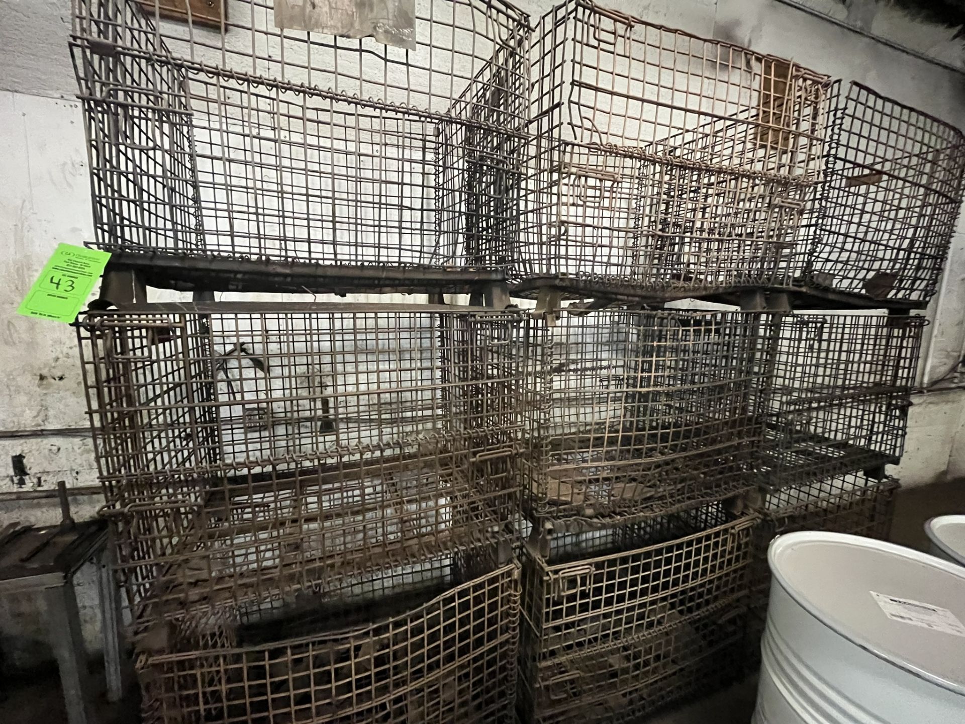 (9) WIRE BASKETS