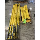 (2) PALLETS WITH SAFETY GUARD AND SCREEN