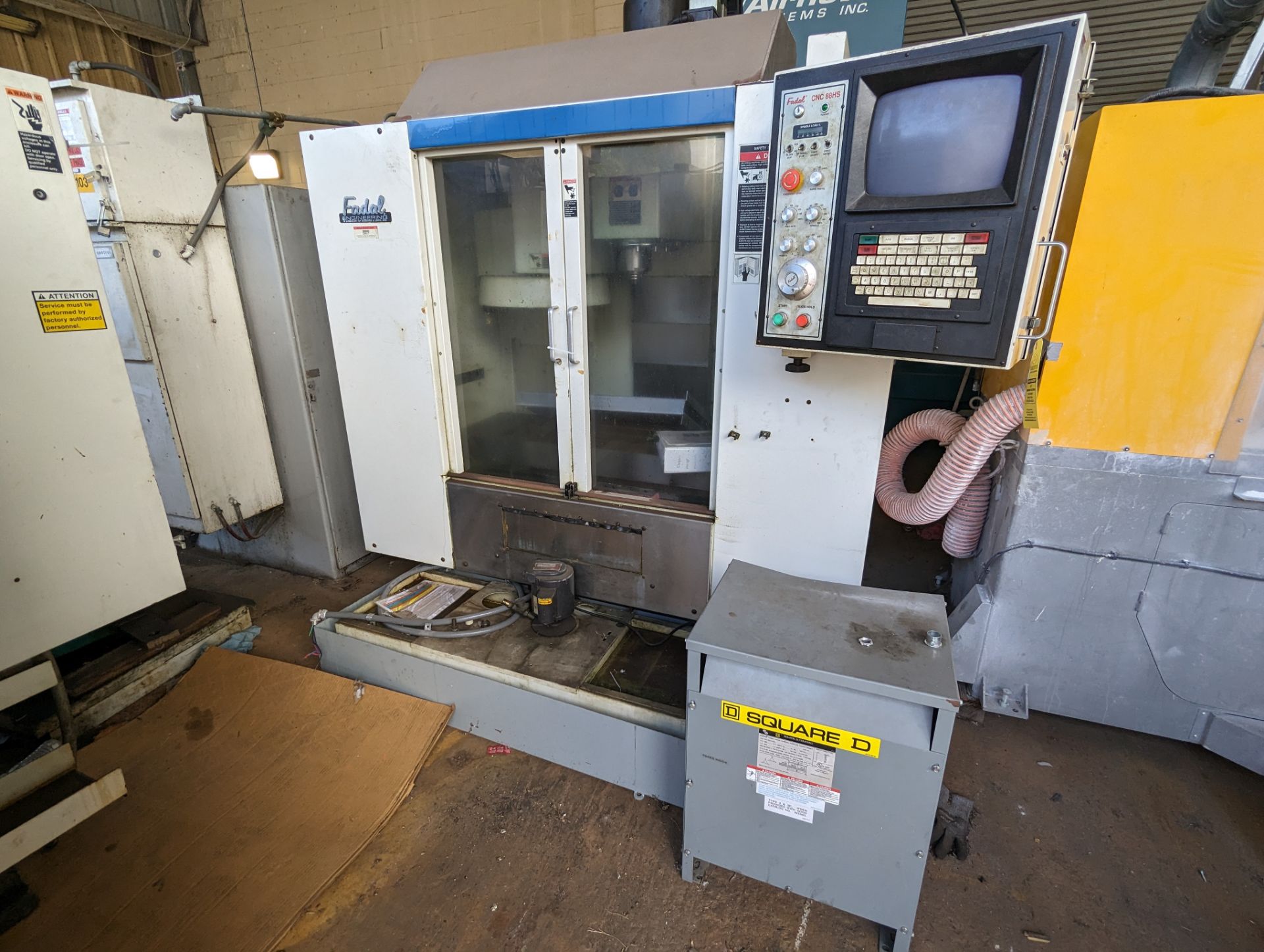 1997 FADAL VERTICAL MILL CNC MODEL # 414-15 (LOCATED IN MEBANE NC. REMOVAL BY APPT)