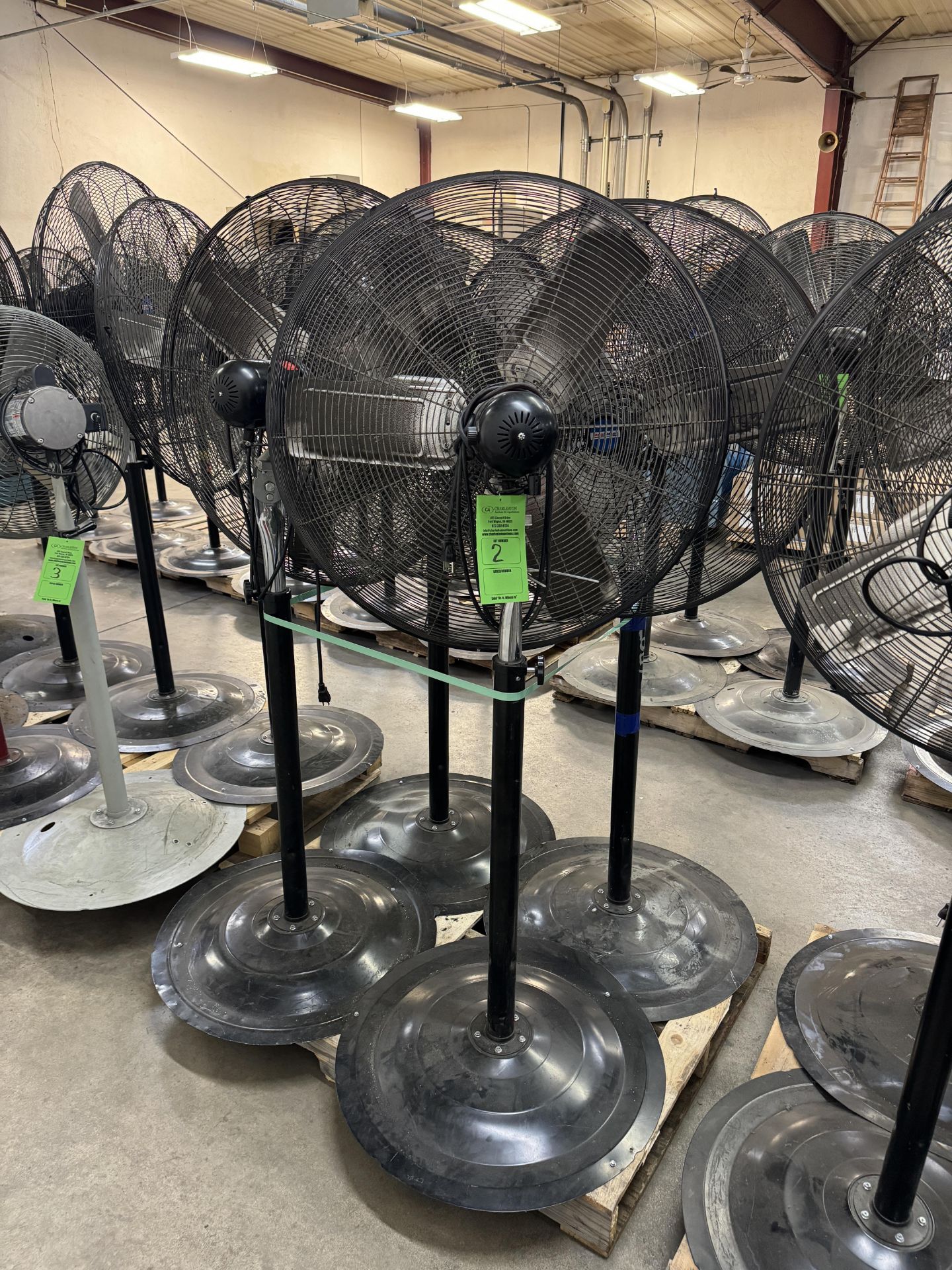 (4) PROFITTER PEDESTAL FANS - Image 3 of 3