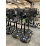 (4) PROFITTER PEDESTAL FANS