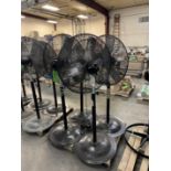 (4) PROFITTER PEDESTAL FANS