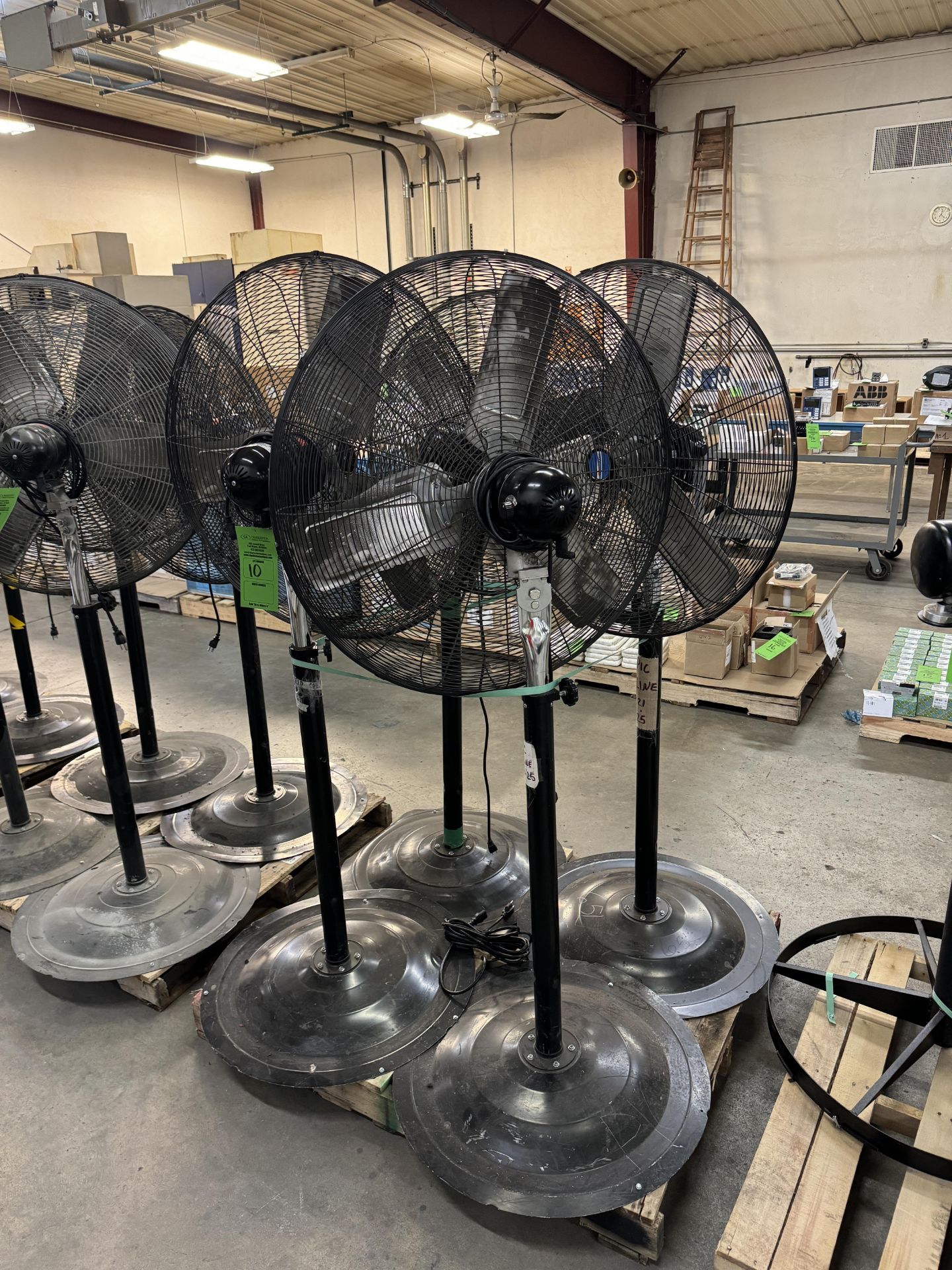 (4) PROFITTER PEDESTAL FANS