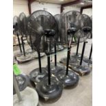 (4) PROFITTER PEDESTAL FANS