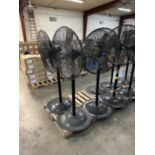 (3) PROFITTER PEDESTAL FANS