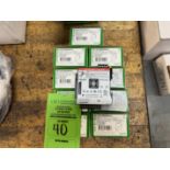 (9) SCHNEIDER POWER LOGIC PM8000 I/O MODULES CAT # METSEPM89M0024