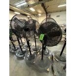 (4) PROFITTER PEDESTAL FANS