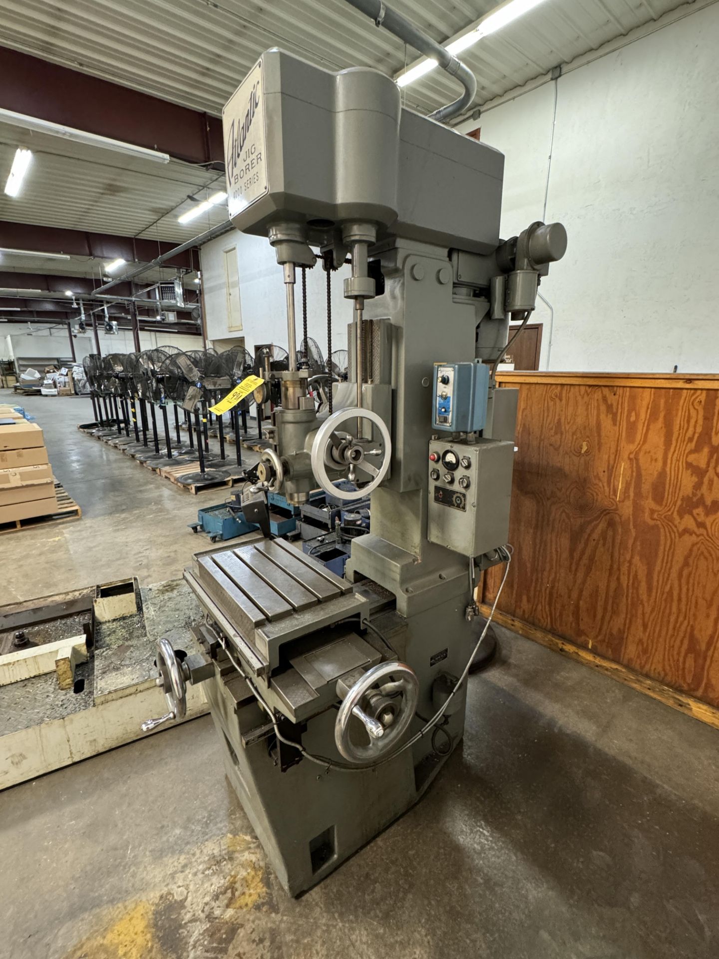 ATLANTIC 4000 SERIES JIG BORING MACHINE WITH SONY LH31A DIGITAL READOUT SERIAL # 4000-448-69 - Image 4 of 5