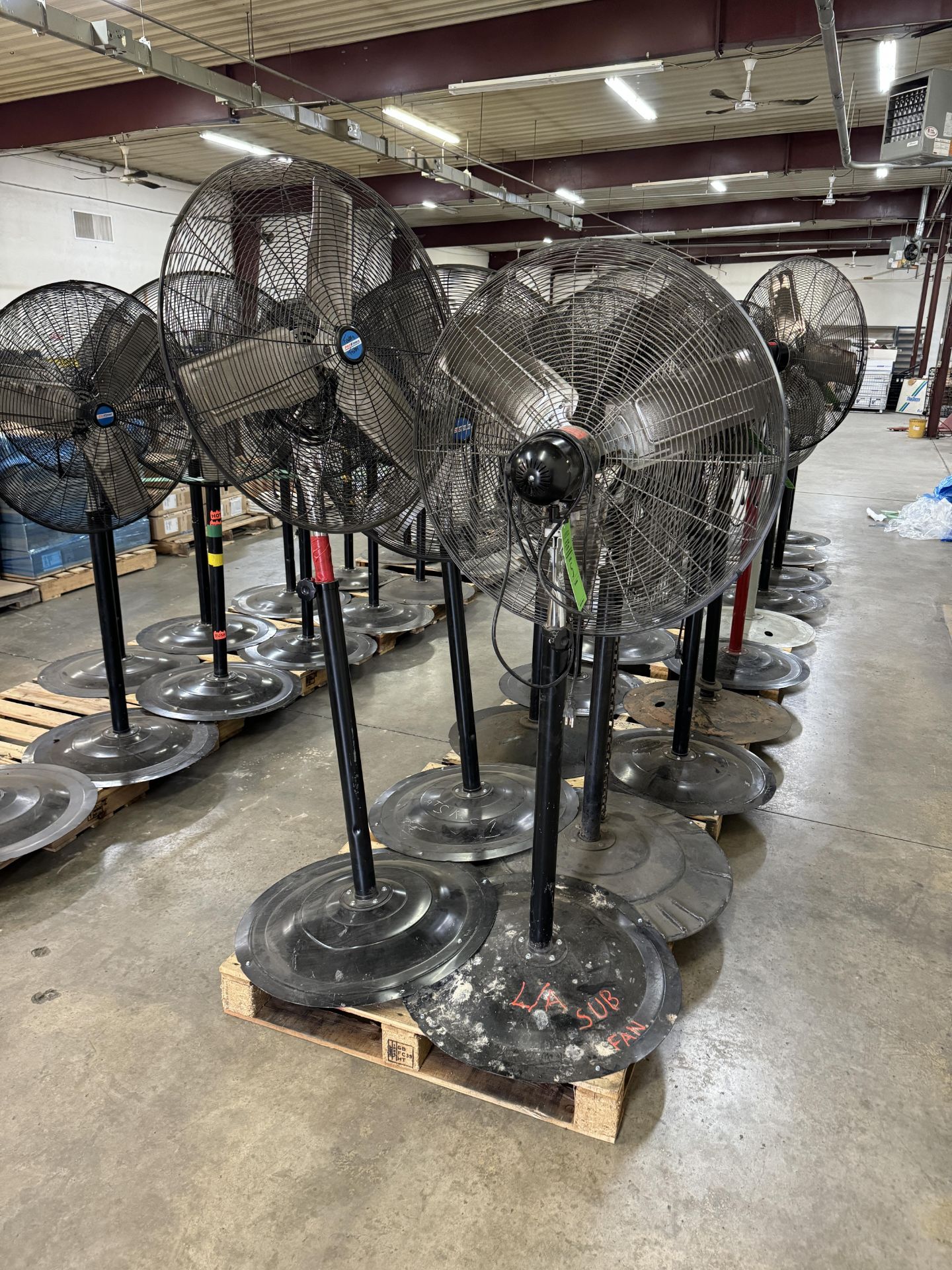 (4) PROFITTER PEDESTAL FANS