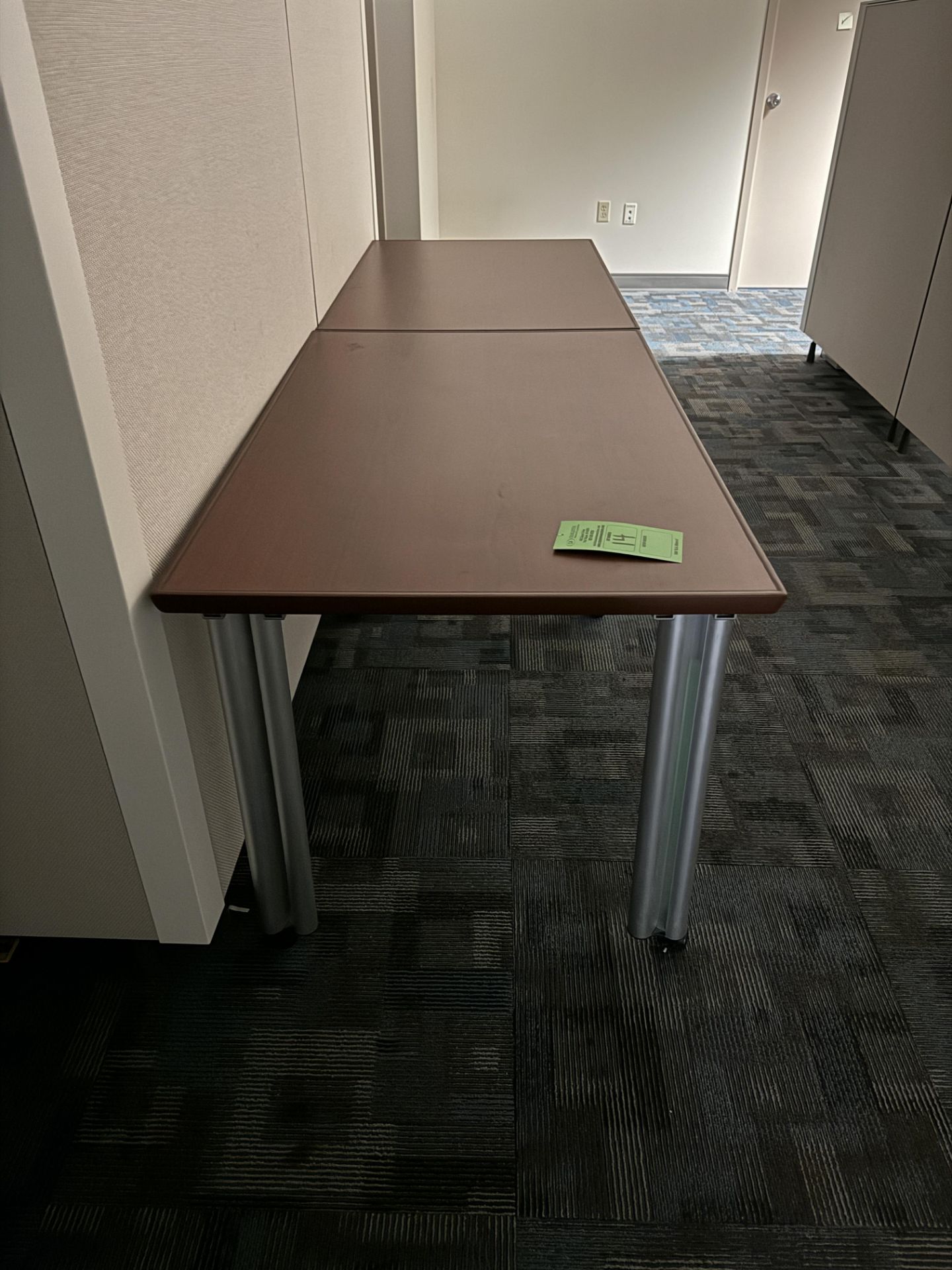 (2) OFFICE TABLES (ZONE 1) - Image 2 of 2