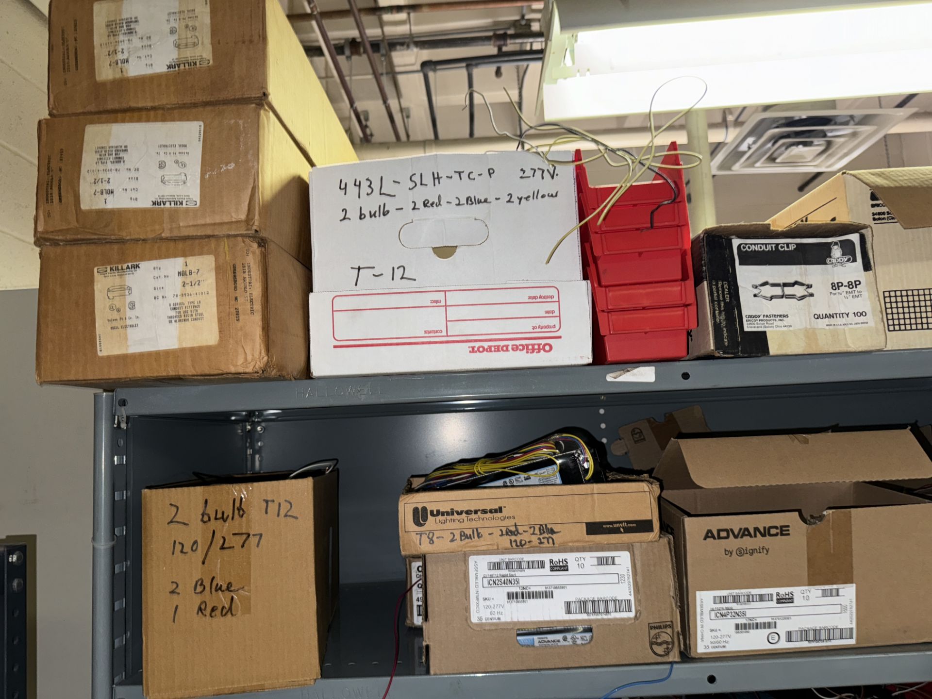 CONTENTS OF RACK: ASSORTED FITTINGS; LEVITON; OCCUPANCY SENSORS (ZONE 5) - Image 9 of 9