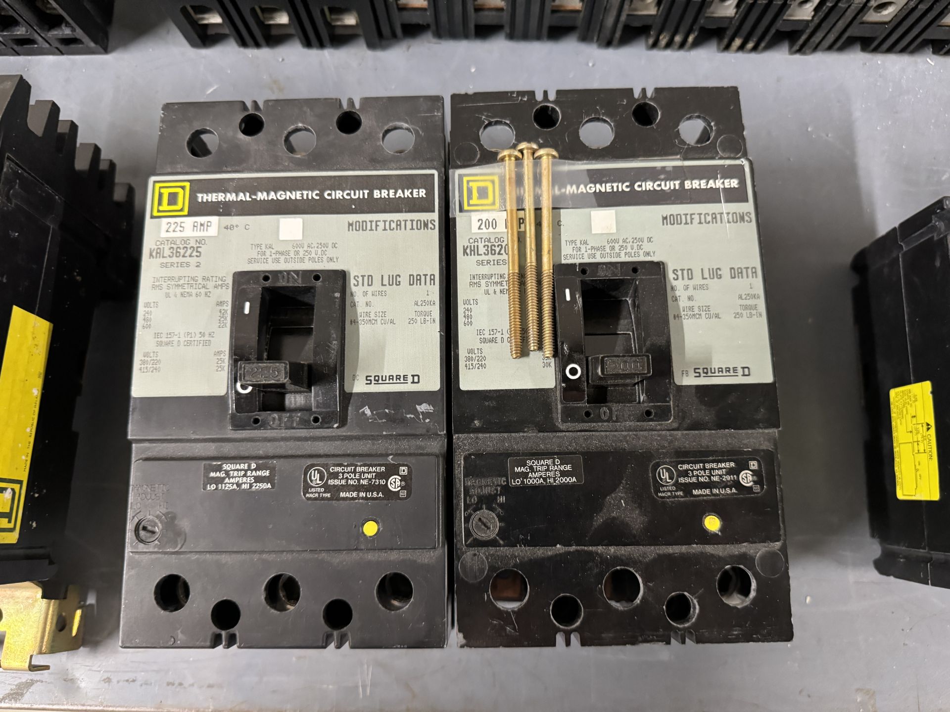 VARIOUS SQUARE D; SIEMENS; WESTINGHOUSE; SENTRON; GOULD CIRCUIT BREAKERS (ZONE 5) - Image 3 of 9