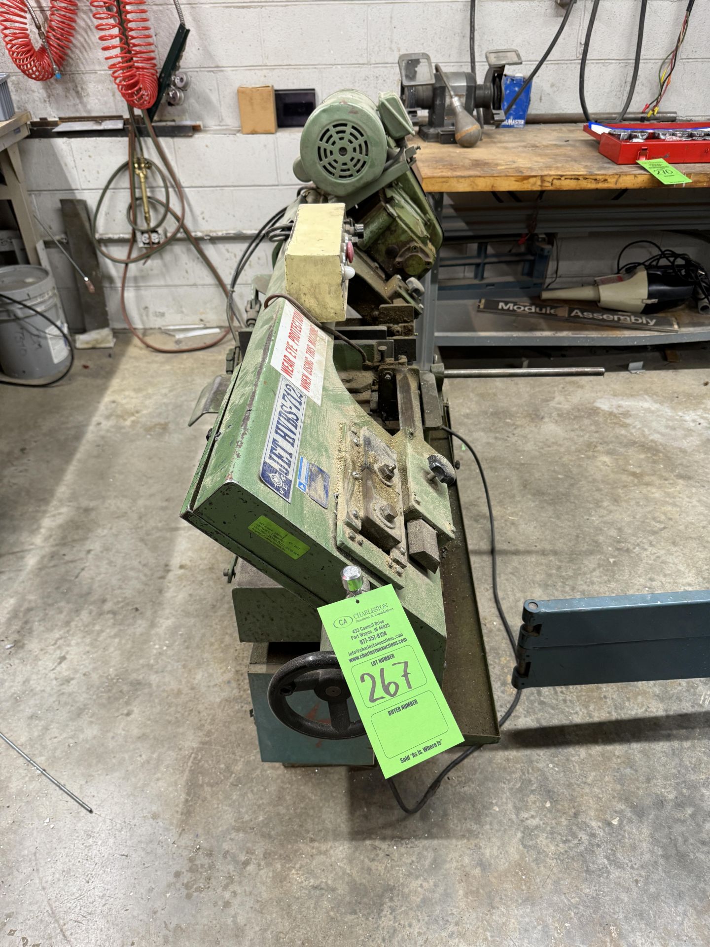 JET HBVS-12 HORIZONTAL BANDSAW 110/1/60 (ZONE 5) - Image 3 of 4