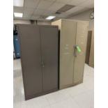 (2) 2-DOOR STORAGE CABINET (ZONE 3)