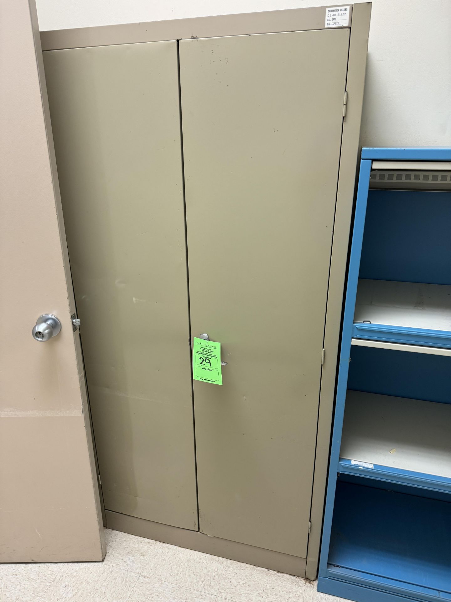 2-DOOR STORAGE CABINET (ZONE 3)