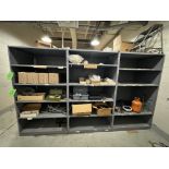 CONTENTS OF DOUBLE-SIDED RACK: SAFETY GEAR; FITTINGS; V-BELTS; MISC (ZONE 5)